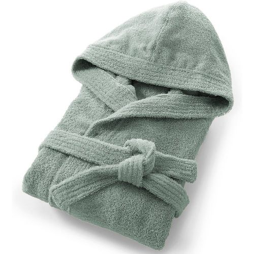 Haxel 100% Cotton Bouclette Hooded Bath Robe - LA REDOUTE INTERIEURS - Modalova