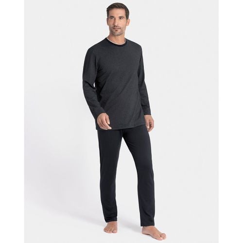 Cotton Mix Pyjamas with Crew Neck - IMPETUS - Modalova