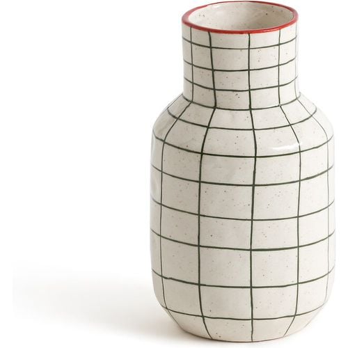 Neios 18.7cm High Checked Ceramic Vase - LA REDOUTE INTERIEURS - Modalova