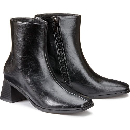 Block Heel Ankle Boots - LA REDOUTE COLLECTIONS - Modalova