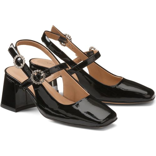 Dinane Slingback Mary Janes in Leather - COSMOPARIS - Modalova