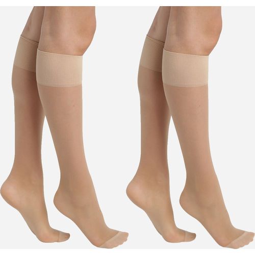 Pack of 2 Pairs of Ultra Resist 20 Denier Knee-Highs - Dim - Modalova