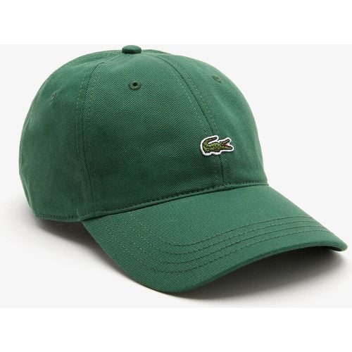 Embroidered Logo Cotton Cap - Lacoste - Modalova