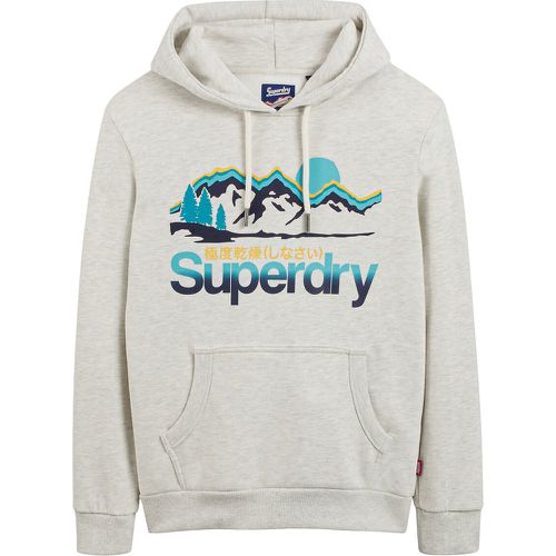 Printed Cotton Mix Hoodie - Superdry - Modalova