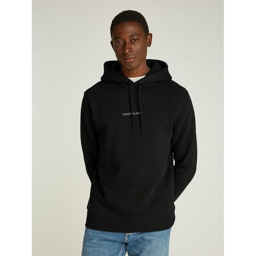 Embroidered Logo Hoodie in Cotton Mix - Calvin Klein Jeans - Modalova