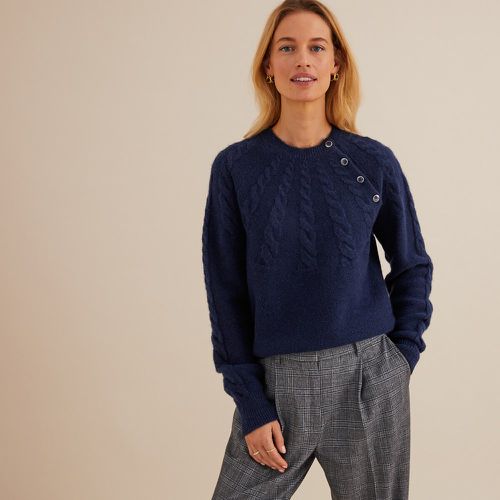 Chunky Knit Jumper with Crew Neck - Anne weyburn - Modalova