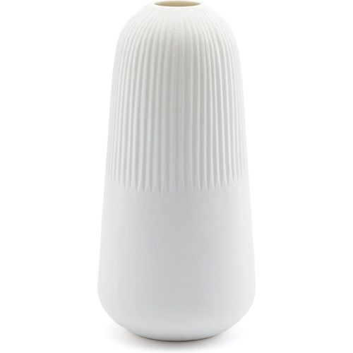 Mistrie Opaque Striated Glass Vase - AM.PM - Modalova