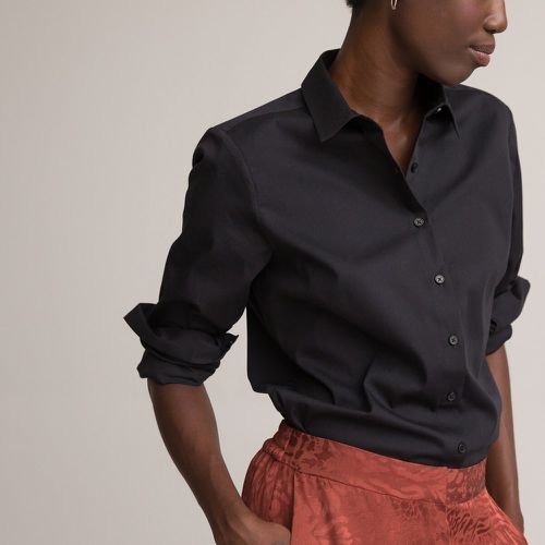 Organic Cotton Fitted Shirt with Long Sleeves - LA REDOUTE COLLECTIONS - Modalova