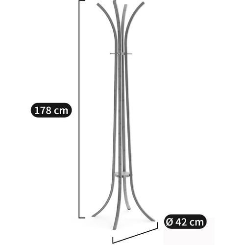 Teepi 4-Spoke Bamboo Coat Rack - SO'HOME - Modalova