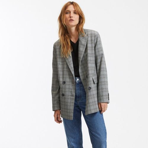 Oversize Blazer in Prince of Wales Check - LA REDOUTE COLLECTIONS - Modalova