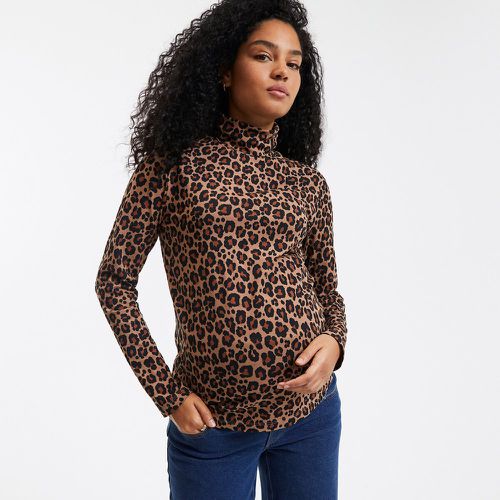 Maternity Turtleneck T-Shirt with Long Sleeves - LA REDOUTE COLLECTIONS - Modalova