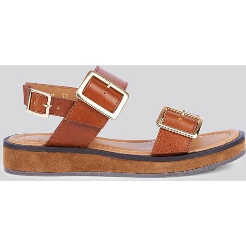 Ottawa Leather Wedge Sandals - ANTHOLOGY PARIS - Modalova