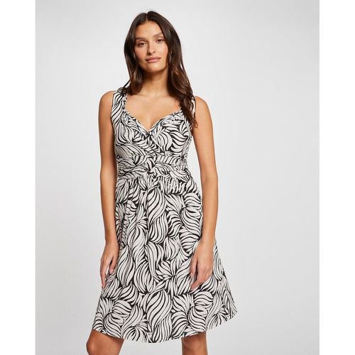 Printed Fitted Mini Dress - Morgan - Modalova