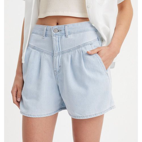 Featherweight Denim Mom Shorts with High Waist - Levi's - Modalova