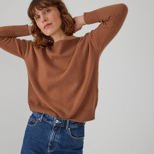 Cashmere Fine Knit Jumper with Boat Neck - LA REDOUTE COLLECTIONS - Modalova