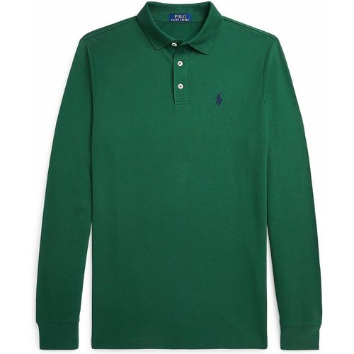 Cotton Pique Polo Shirt in Regular Fit - Polo Ralph Lauren - Modalova