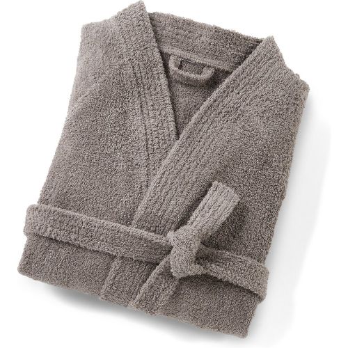 Haxel 100% Cotton Terry Bathrobe with Kimono Collar - LA REDOUTE INTERIEURS - Modalova