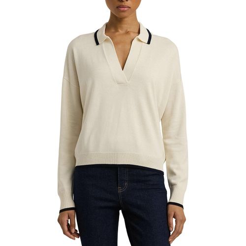 Florrie Polo Jumper in Cotton Mix - Lauren Ralph Lauren - Modalova