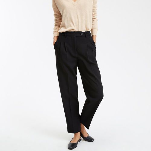 Recycled Pleat Front Cigarette Trousers, Length 27" - LA REDOUTE COLLECTIONS - Modalova