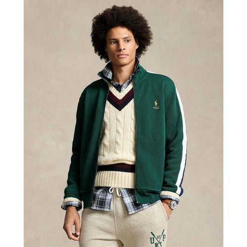 Cotton Mix Track Top with High Neck - Polo Ralph Lauren - Modalova