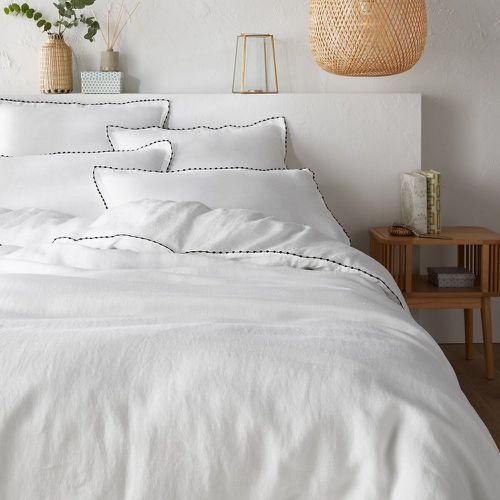 Leone 100% Washed Linen Duvet Cover - LA REDOUTE INTERIEURS - Modalova