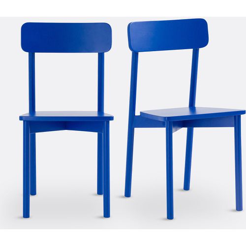 Set of 2 Jodi Coloured Solid Beech Chairs - LA REDOUTE INTERIEURS - Modalova