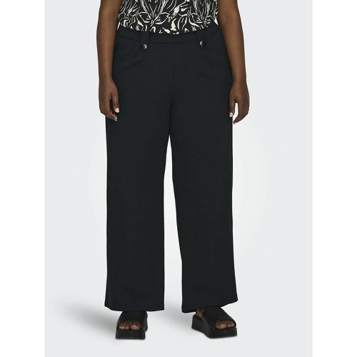 Wide Leg Trousers with High Waist - ONLY CARMAKOMA - Modalova