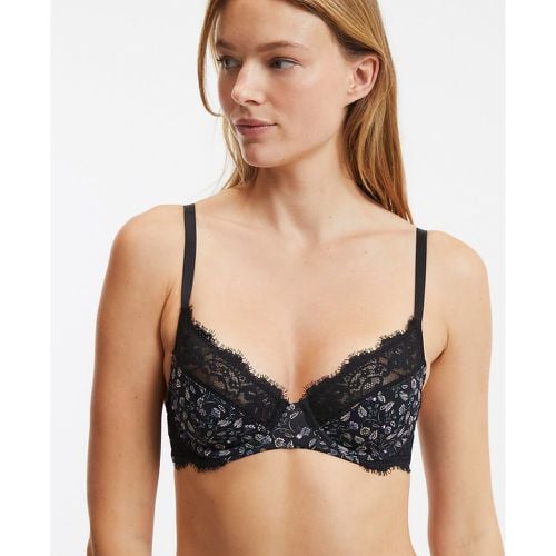 Ambre Full Cup Bra in Floral Print - LA REDOUTE COLLECTIONS - Modalova