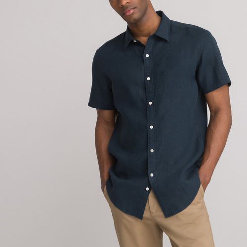 Linen Short Sleeve Shirt, Regular Fit - LA REDOUTE COLLECTIONS - Modalova