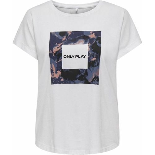 Aub-Sky Life Cotton T-Shirt, Oversized Fit - Only Play - Modalova