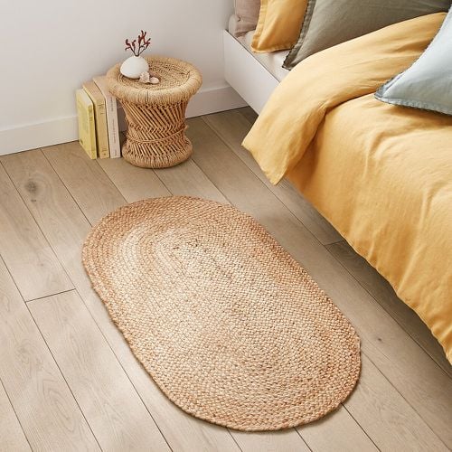 Aftas Oval Jute Bedside Rug - LA REDOUTE INTERIEURS - Modalova