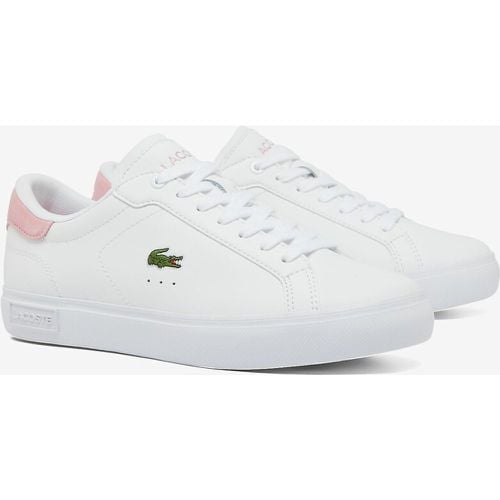 Powercourt Low Top Trainers in Leather - Lacoste - Modalova