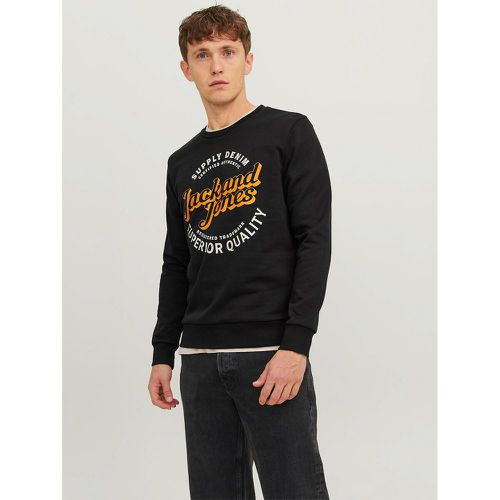 Jjmikk Cotton Mix Sweatshirt with Crew Neck - jack & jones - Modalova