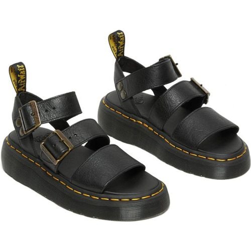 Gryphon Quad Platform Sandals in Pisa Leather - Dr. Martens - Modalova