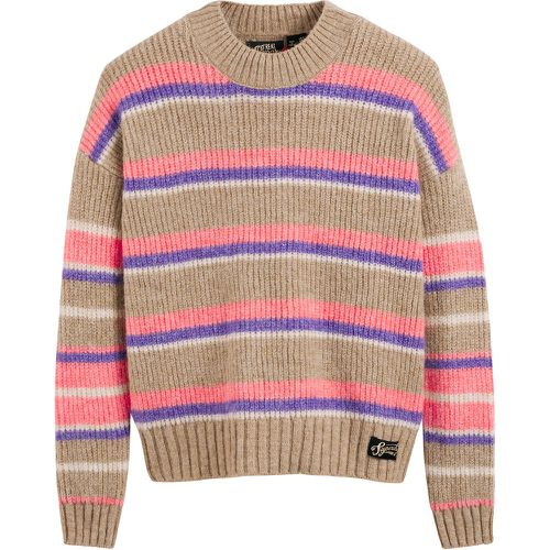 Multi-Striped Jumper with Crew Neck - Superdry - Modalova