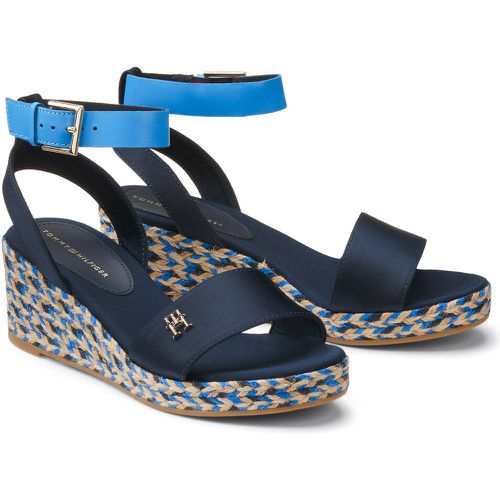 Satin Wedge Sandals - Tommy Hilfiger - Modalova