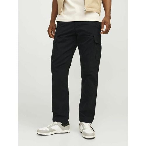 Cotton Tapered Cargo Trousers - jack & jones - Modalova