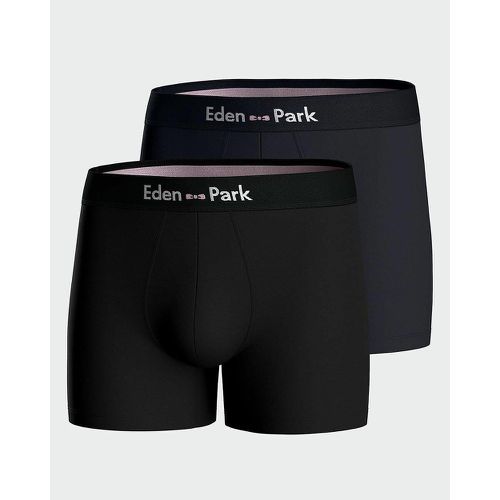 Pack of 2 Hipsters in Plain Cotton - EDEN PARK - Modalova