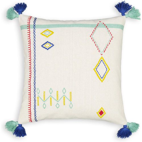 Sajia 45 x 45cm 100% Cotton Cushion Cover - LA REDOUTE INTERIEURS - Modalova