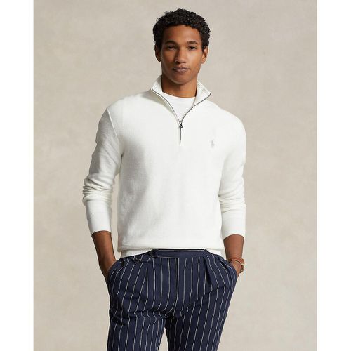 Cotton Half Zip Jumper - Polo Ralph Lauren - Modalova