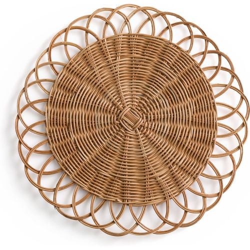 Set of 4 Doga Floral Rattan Placemats - LA REDOUTE INTERIEURS - Modalova