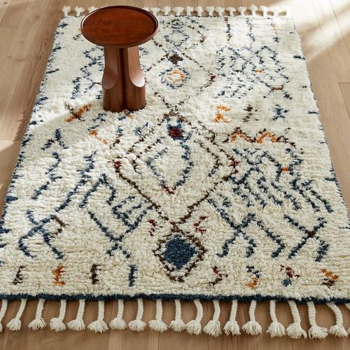 Naroun Hand Woven Thick 100% Wool Berber-Style Rug - AM.PM - Modalova