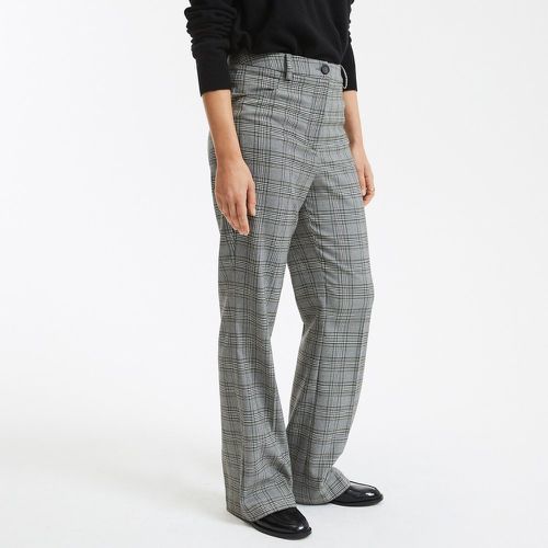 Flared Trousers in Prince of Wales Check, Length 30.5" - LA REDOUTE COLLECTIONS - Modalova