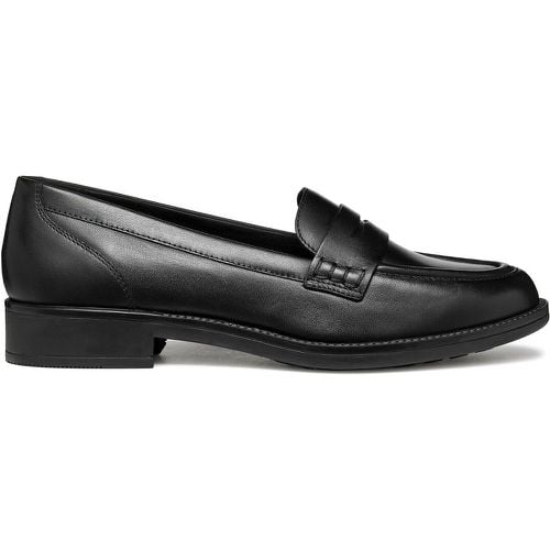 Jaylon Breathable Leather Loafers - Geox - Modalova