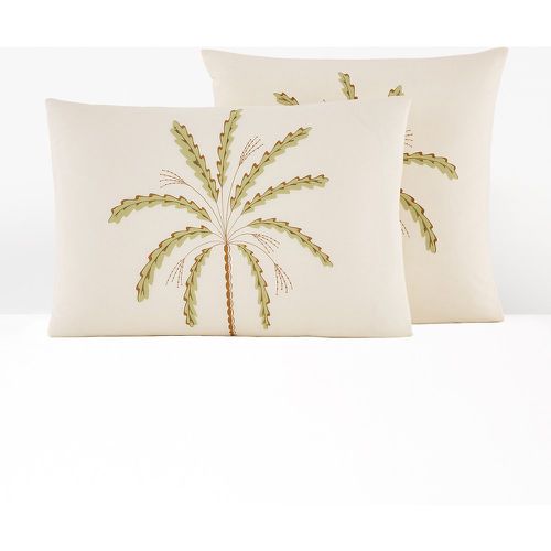 Amon Palm 50% Recycled Cotton Pillowcase - LA REDOUTE INTERIEURS - Modalova