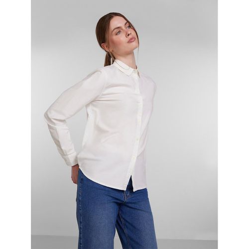 Organic Cotton Shirt in Regular Fit - Pieces - Modalova