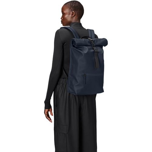 Unisex Rolltop Backpack - Rains - Modalova