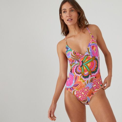 Printed Triangle Swimsuit - LA REDOUTE COLLECTIONS - Modalova