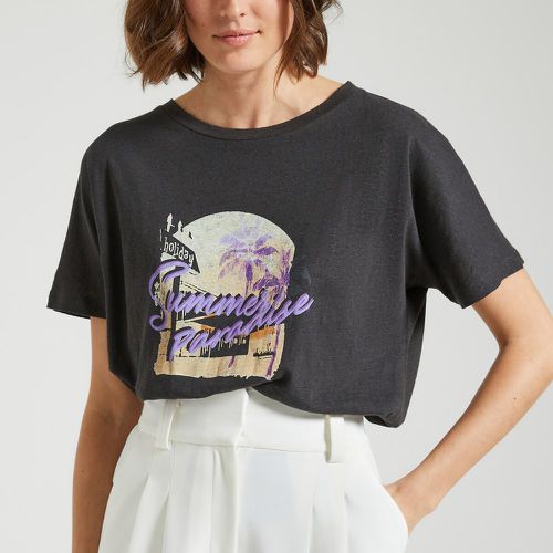 Marki Linen/Cotton T-Shirt with Short Sleeves - Suncoo - Modalova