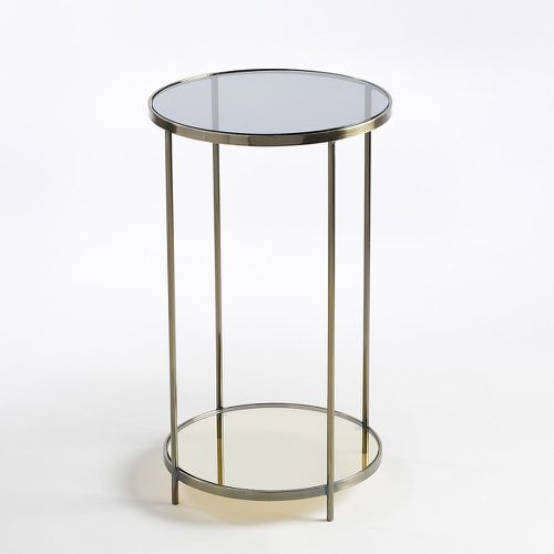 Ulupna Round & Smoked Glass Side Table - AM.PM - Modalova